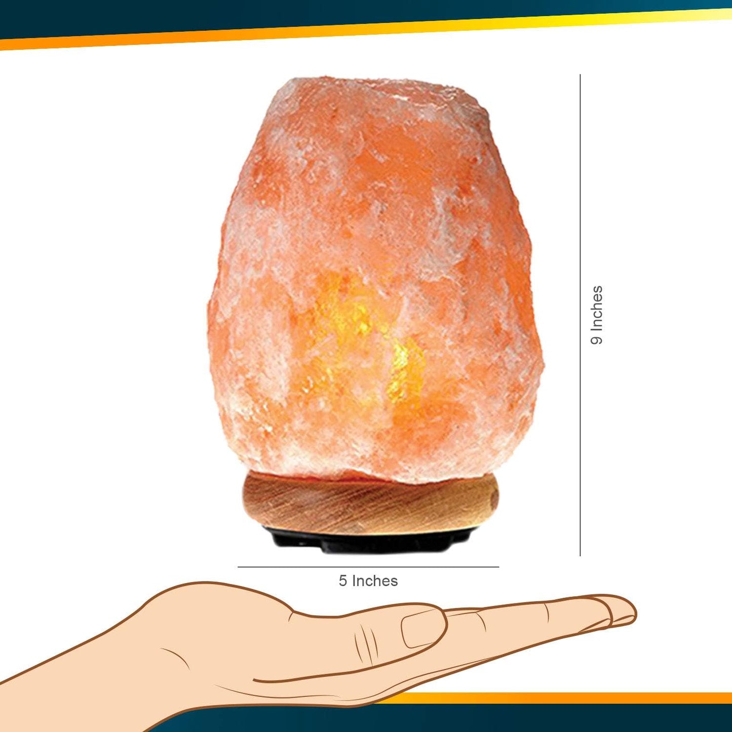 Pure Himalayan Natural Hand Carved Salt Lamp