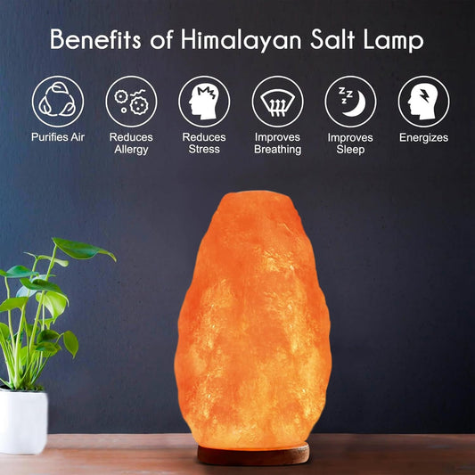 Pure Himalayan Natural Hand Carved Salt Lamp